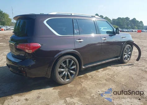 2014 Infiniti Qx80 z USA, uszkodzony, nr VIN JN8AZ2NE8E9062540